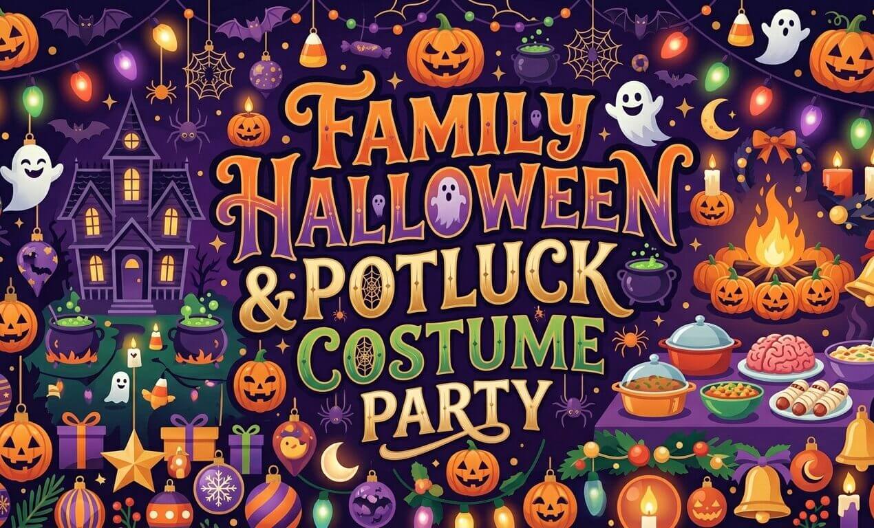 Family Halloween Potluck & Costume Party